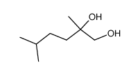 2,5-dimethyl-hexane-1,2-diol Structure