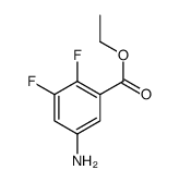 ethyl 5-amino-2,3-difluorobenzoate Structure