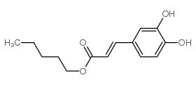 E-Caffeic acid pentyl ester结构式