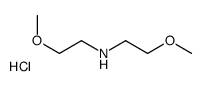 2-methoxy-N-(2-methoxyethyl)ethanamine,hydrochloride Structure