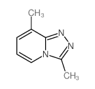 1,2,4-Triazolo[4,3-a]pyridine,3,8-dimethyl- structure