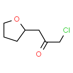 2-Propanone,1-chloro-3-(tetrahydro-2-furanyl)-结构式