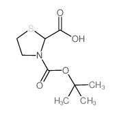 3-(TERT-BUTOXYCARBONYL)THIAZOLIDINE-2-CARBOXYLIC ACID picture
