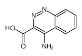 4-aminocinnoline-3-carboxylic acid结构式