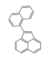 1-(1-naphthalenyl)acenaphthylene结构式