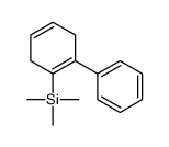 trimethyl-(2-phenylcyclohexa-1,4-dien-1-yl)silane Structure