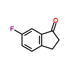 6-Fluorindan-1-on structure