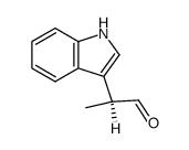 1H-Indole-3-acetaldehyde,-alpha--methyl-,(S)-(9CI)结构式
