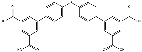 4',4'''-氧双(([1,1'-联苯基]-3,5-二羧酸))结构式