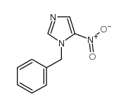 1-苄基-5-硝基咪唑结构式