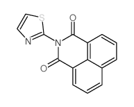 1H-Benz[de]isoquinoline-1,3(2H)-dione,2-(2-thiazolyl)- picture