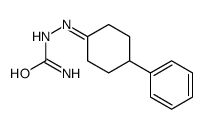 [(4-phenylcyclohexylidene)amino]urea Structure