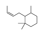 2-but-2-enyl-1,1,3-trimethylcyclohexane Structure