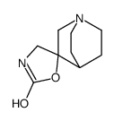 (9CI)-螺[1-氮杂双环[2.2.2]辛烷-3,5-噁唑啉]-2-酮结构式