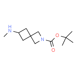 Tert-butyl 6-(methylamino)-2-azaspiro[3.3]heptane-2-carboxylate Structure