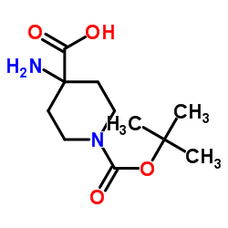 1-Boc-4-Aminopiperidine-4-carboxylic acid picture