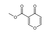 4H-Pyran-3-carboxylicacid,4-oxo-,methylester(9CI) Structure