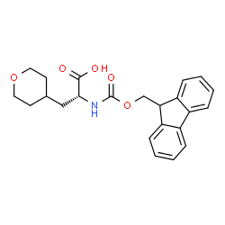 Fmoc-D-Ala(tetrahydropyran-4-yl)-OH结构式