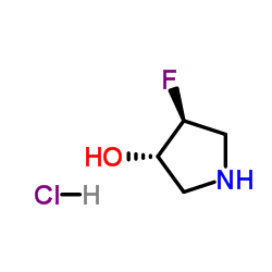 (3S,4S)-4-fluoropyrrolidin-3-ol hydrochloride Structure