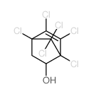 Bicyclo[2.2.1]hept-5-en-2-ol,1,4,5,6,7,7-hexachloro- structure