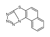 Naphtho<1',2':4,5>thiazolo<3,2-d>tetrazole Structure