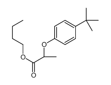 butyl (2R)-2-(4-tert-butylphenoxy)propanoate结构式