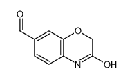 3-OXO-3,4-DIHYDRO-2H-BENZO[B][1,4]OXAZINE-7-CARBALDEHYDE Structure