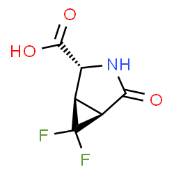 3-Azabicyclo[3.1.0]hexane-2-carboxylicacid,6,6-difluoro-4-oxo-,(1R,2R,5S)-(9CI) picture