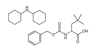 Z-BETA-TBU-D-ALA-OH DCHA Structure