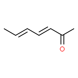 3,5-Heptadien-2-one, (E,)- (8CI) picture