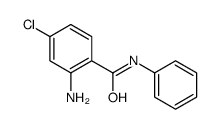 2-amino-4-chloro-N-phenylbenzamide结构式