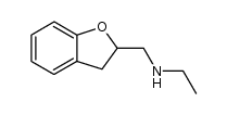 (2,3-dihydro-benzofuran-2-ylmethyl)-ethyl-amine结构式