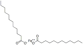 Didodecanoic acid iron(II) salt结构式