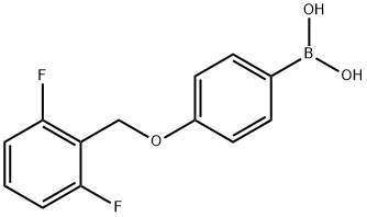 4-((2,6-二氟苄基)氧基)苯基硼酸图片