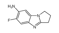 1H-Pyrrolo[1,2-a]benzimidazol-7-amine,6-fluoro-2,3-dihydro-(9CI)结构式