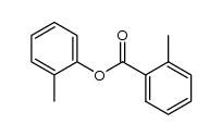 2-methylphenyl 2-methylbenzoate Structure