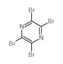 Pyrazine,2,3,5,6-tetrabromo-结构式