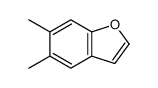 5,6-dimethyl-1-benzofuran Structure