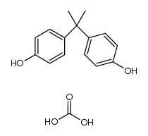 Bisphenol-A-polycarbonate structure