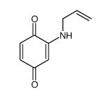 2-(prop-2-enylamino)cyclohexa-2,5-diene-1,4-dione结构式
