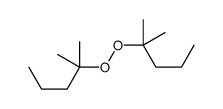 2-methyl-2-(2-methylpentan-2-ylperoxy)pentane结构式