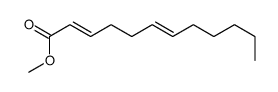 methyl (2E,6Z)-dodeca-2,6-dienoate Structure
