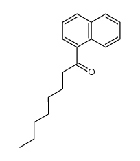 1-[1]naphthyl-octan-1-one结构式