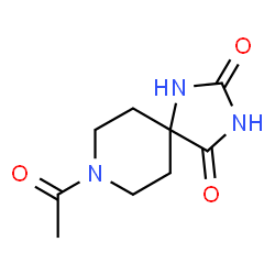 8-Acetyl-1,3,8-triazaspiro[4.5]decane-2,4-dione结构式