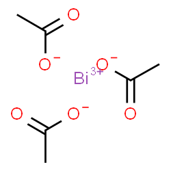 bismuth acetate Structure