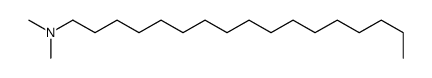 N,N-dimethylheptadecylamine结构式