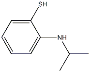 Benzenethiol, 2-[(1-Methylethyl)aMino]-结构式