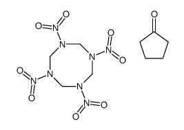 cyclopentanone,1,3,5,7-tetranitro-1,3,5,7-tetrazocane结构式