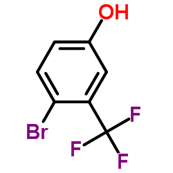 2-Bromo-5-hydroxybenzotrifluoride structure