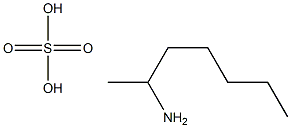 ()-(1-methylhexyl)ammonium sulphate picture